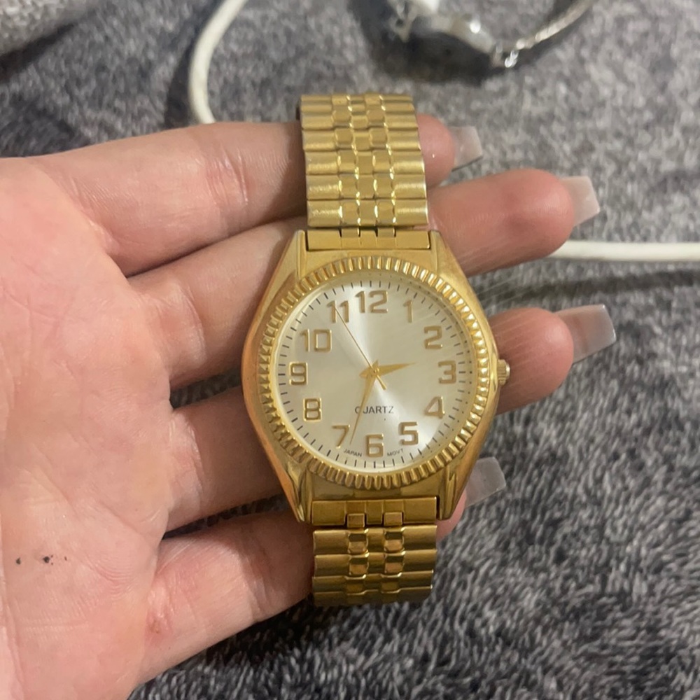 vintage quartz japan movement watch for men